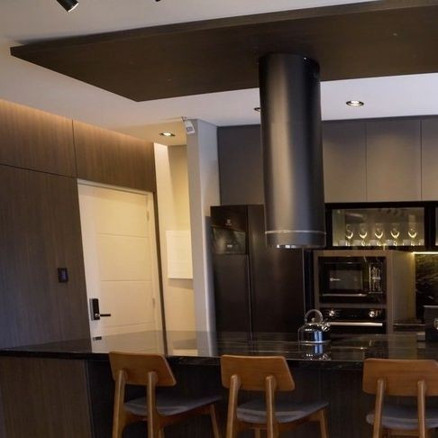 Cylindrical kitchen hoodهود استوانه